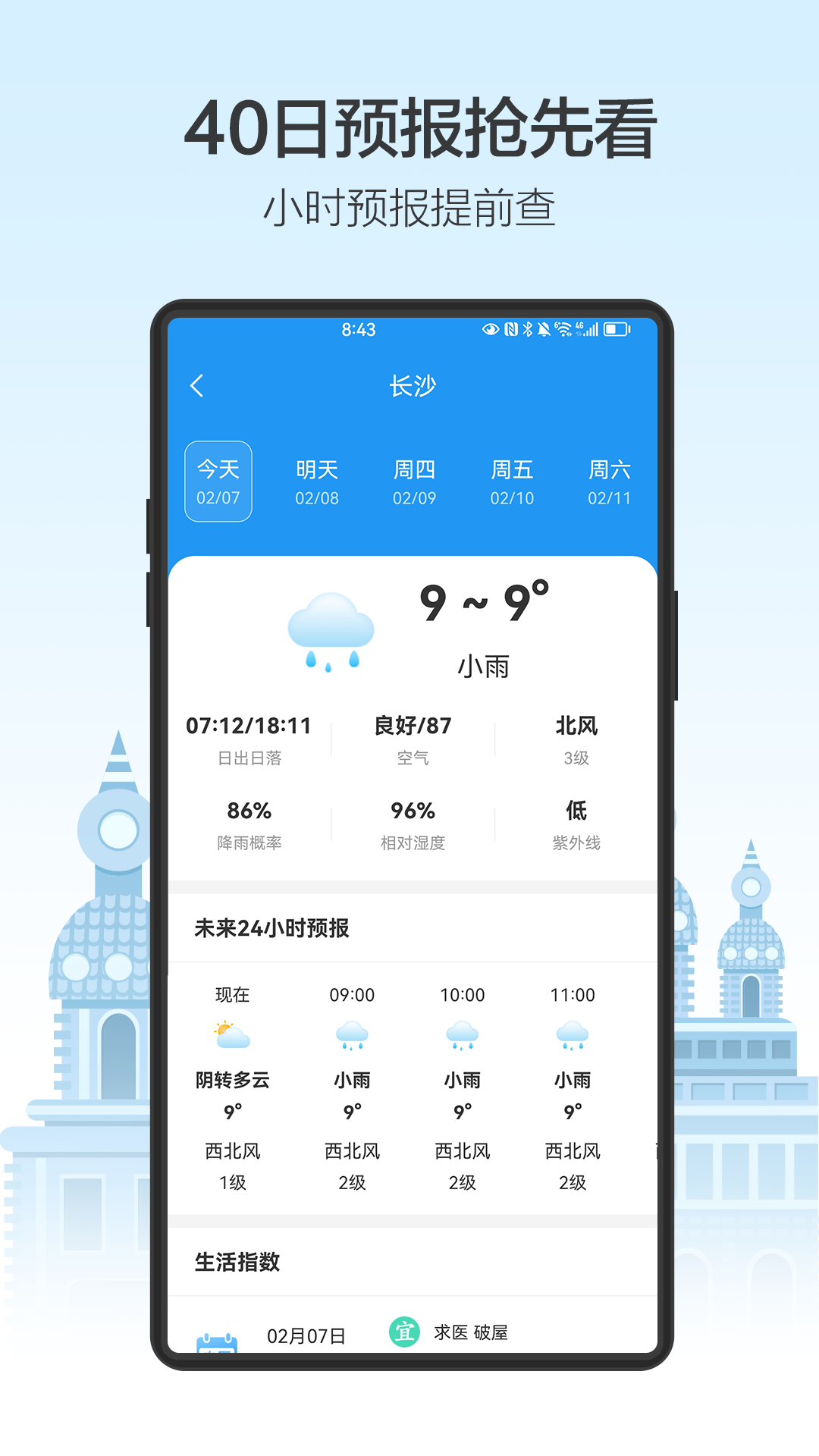 天气预通app