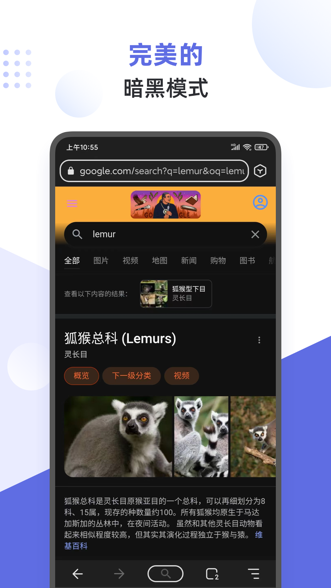 狐猴浏览器(Lemur Browser)