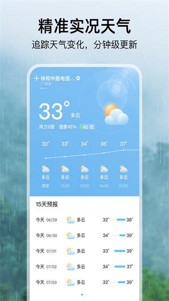 夏雨天气预报